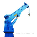 7 ton 10 m hydraulic telescopic boat crane as lifting cranes